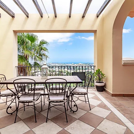 Bvq - Stunning Sea & Golf View Terrace Apartmán